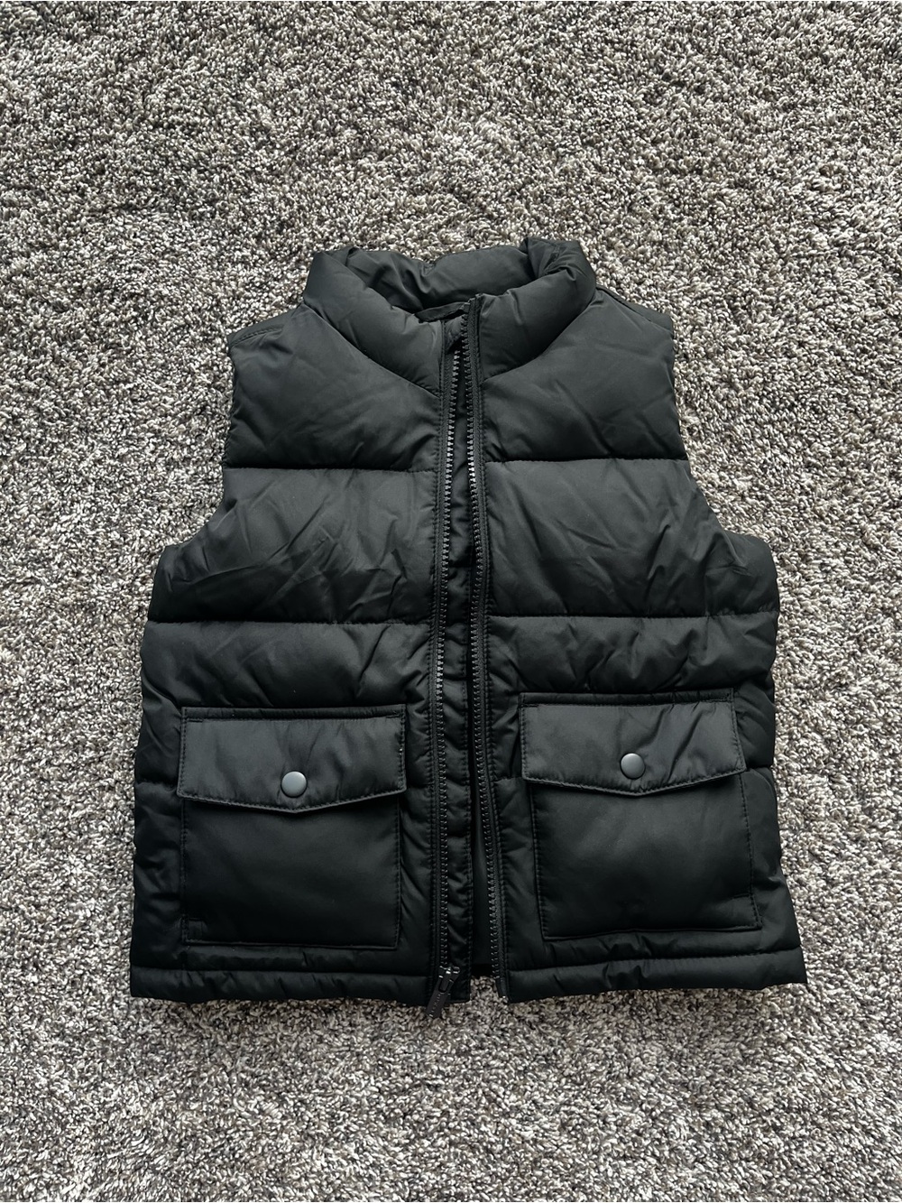 Old Navy Black Puffer Vest 3T